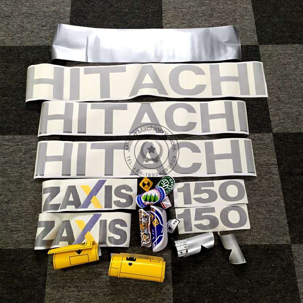IOS9009 Excavator Sticker Pinup Picture Parts For Hitachi ZX60 ZX70 ZAX130H ZAX150 ZAX200 ZAX210