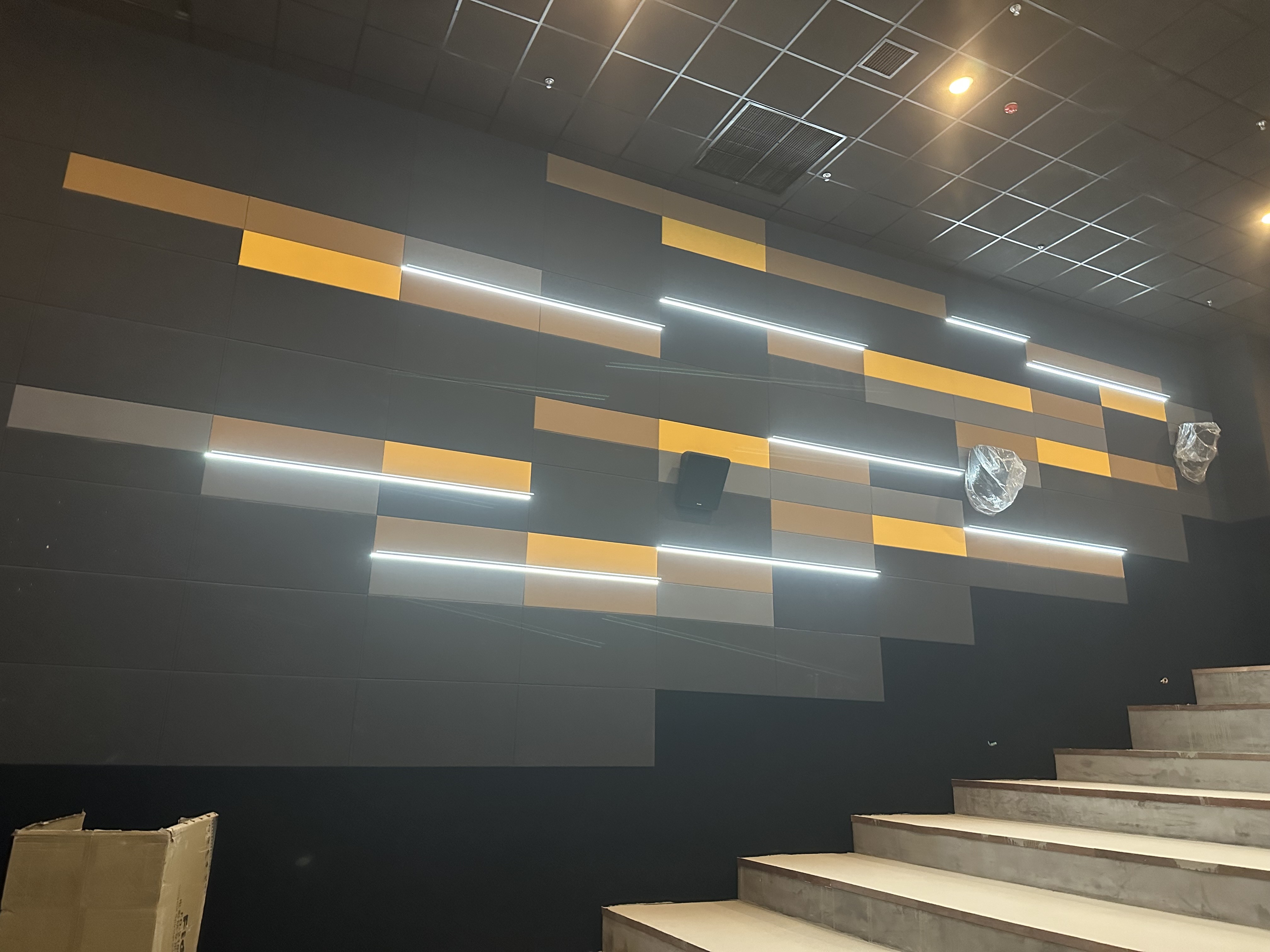 Polyester Felt Acoustic Room Divider Panels PET Portable Soundproof Office Partition Walls