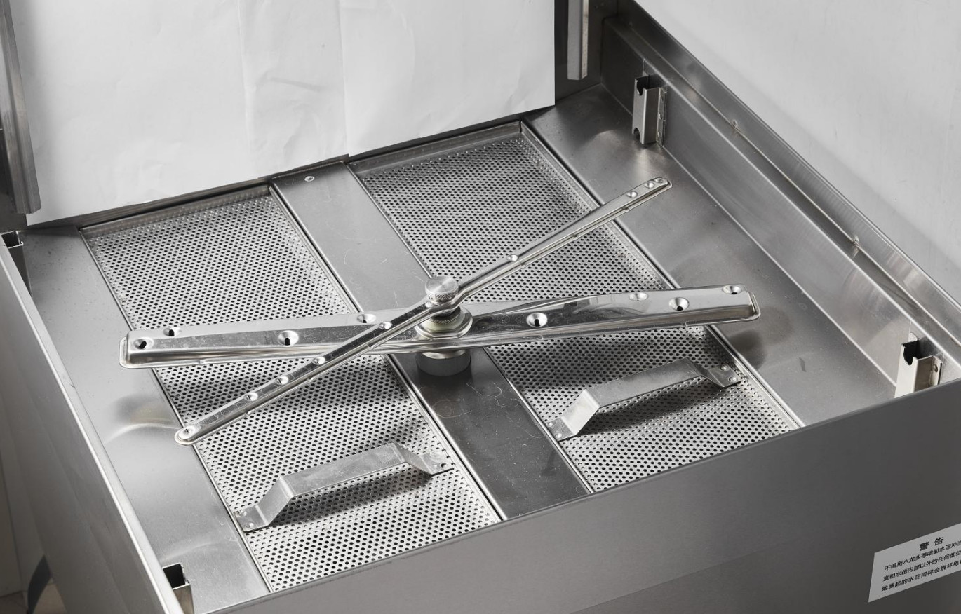 25L Water Temperature Dishwasher 380V 50HZ Commercial Conveyor Dishwasher