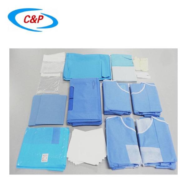 Factory Supplier Nonwoven OEM/ODM Sterile Angiography Surgical Pack For Hospital