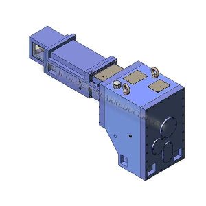Counterrotating Parallel Twin Screw Extruder Gearbox With Precision Gear