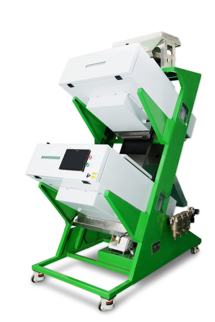 Double layers Optical Tea Color Sorting Machine Automatic CCD tea color sorter