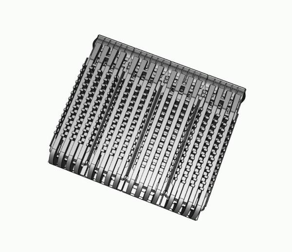 TE 2170790-5 QSFP28 Cage Ganged (1 x 4) with Heat Sink Connector Included