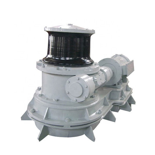 Cable Dia 60mm 65mm Drum Capacity 200m 2 Ton Power Winch Machine