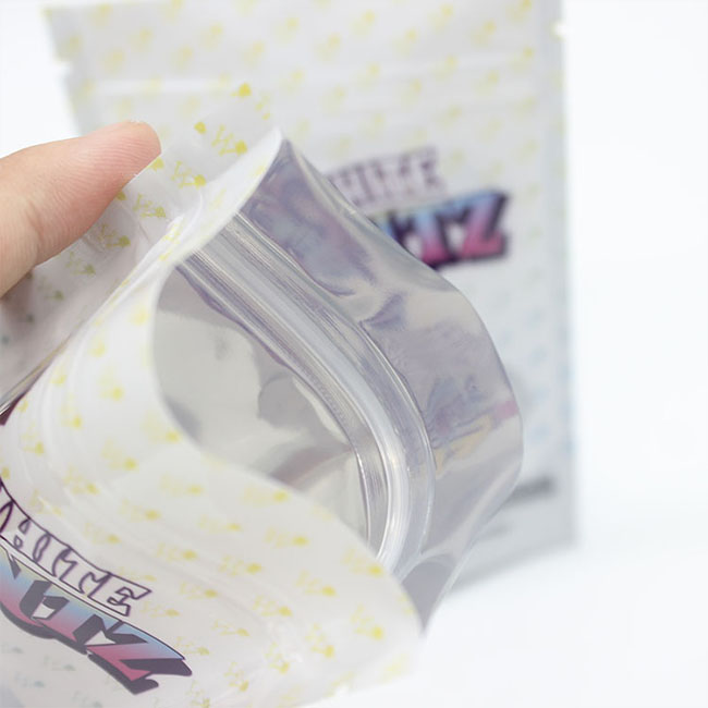 Printed Smell Proof Mylar Bag Child Proof For weed / Flower Packaging