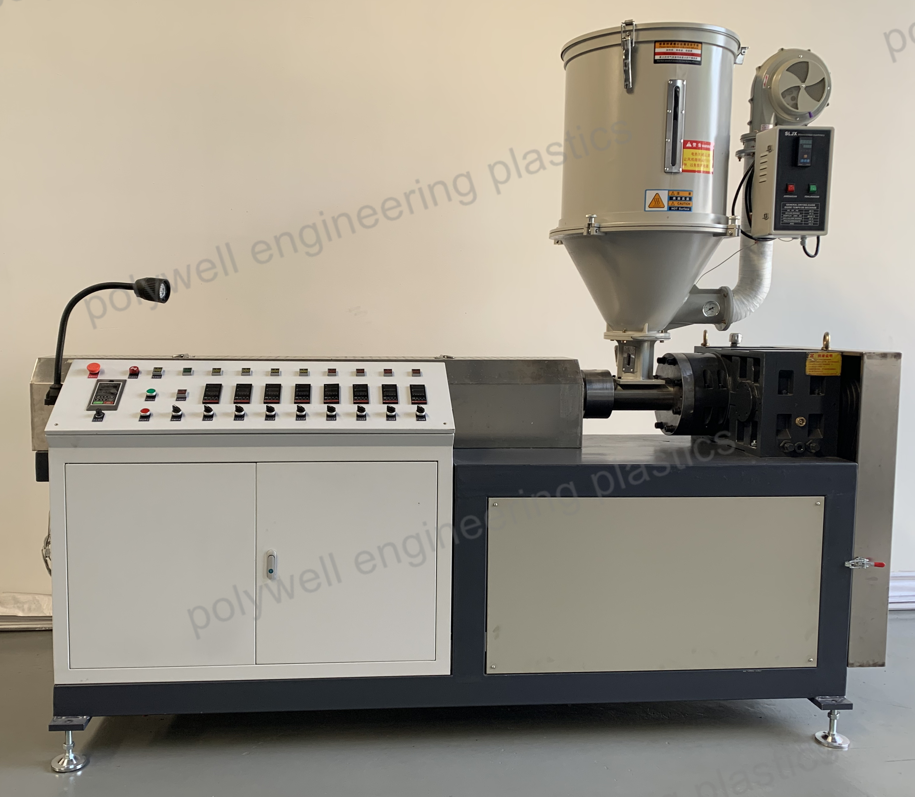 Plastic Extrusion Machine Pipe Profile Production Line Single Screw Extrusion Machine nylon Extruder