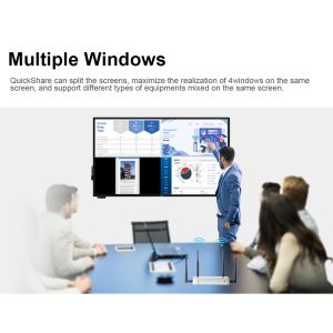 UHD Wireless Video Receiver 4K Screen Sharing HDMI VGA