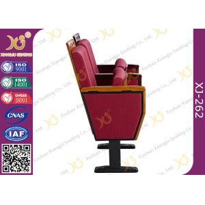 Molded Foam Low Back Stadium Theater Seating With MDF Writing Pad Spring Return​