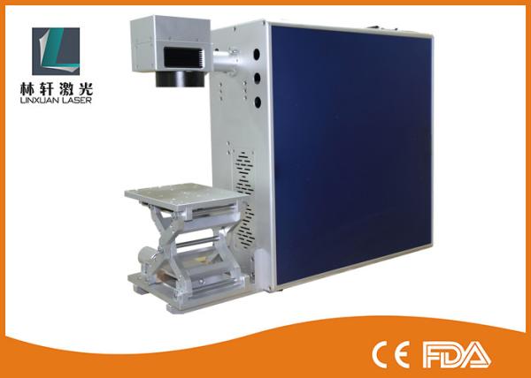 Jewelry / Stainless Steel Mini Laser Engraver , Portable Fiber Laser Marking