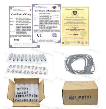 Polarized Keying System Waterproof Power Connector Panel Receptacle Avoid Cross Interface