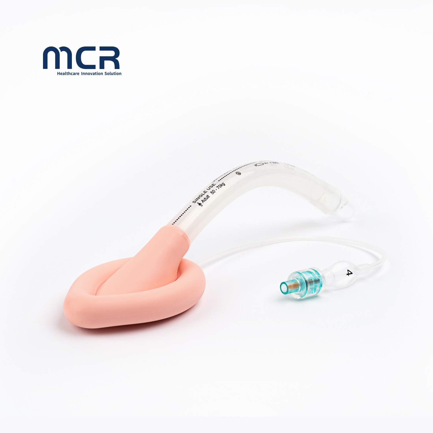 Disposable Silicone Material Laryngeal Mask Airway With Soft Cuff