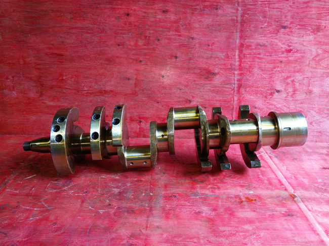 Alloy Forging 12200-97506 Excavator Crankshaft For RE8