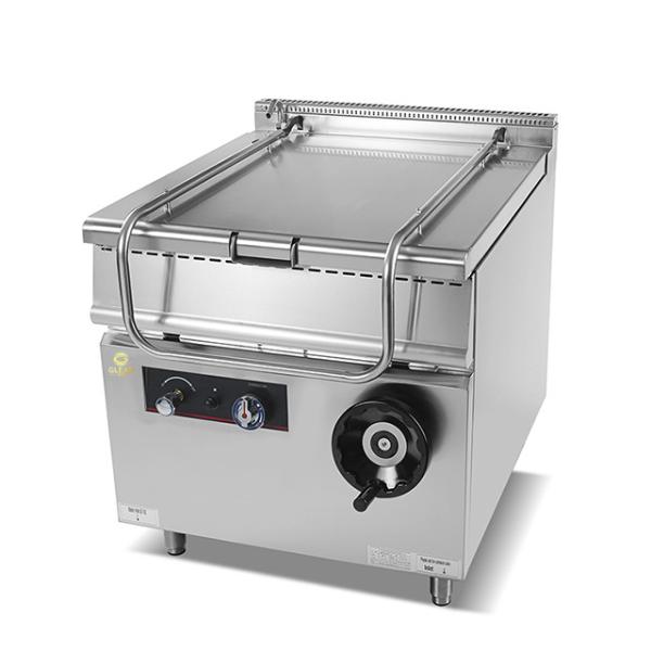 Stainless Steel Restaurant Cooking Equipment with 80L Capacity and LPG/NG Power