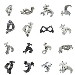Shape Customized Stage Light Clamp Quick Connection Aluminum DJ Light Clamp