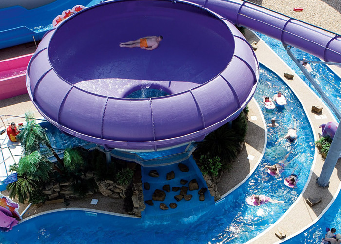 Customized Combine Slide Fiberglass Water Slide For Water Park Equipment