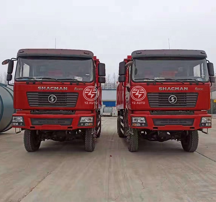 30T Commercial Diesel Trucks Heavy Duty Dumper With Touch Screen And All Wheel Drive