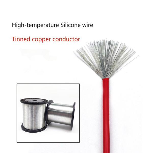 Single Core Silicone Insulated Electric Cable Wire Sif 180degc 300/500V Heat