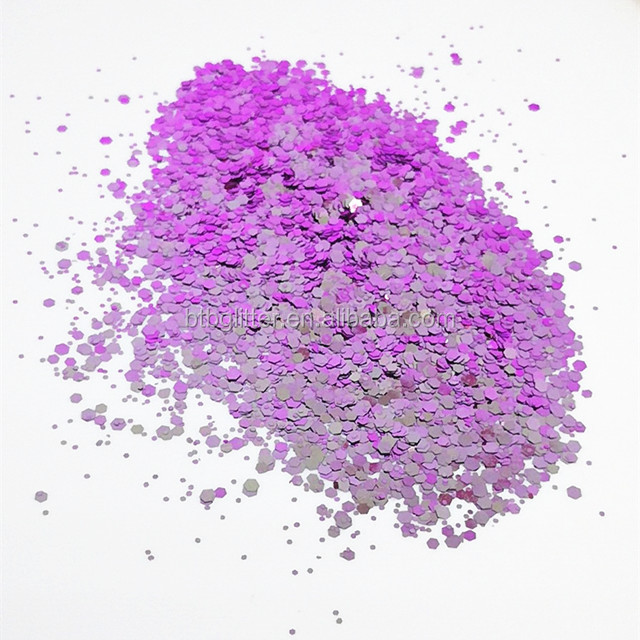 Artificial Chameleon Glitter Powder for Nail Art Make up Craft and Newly Polyester