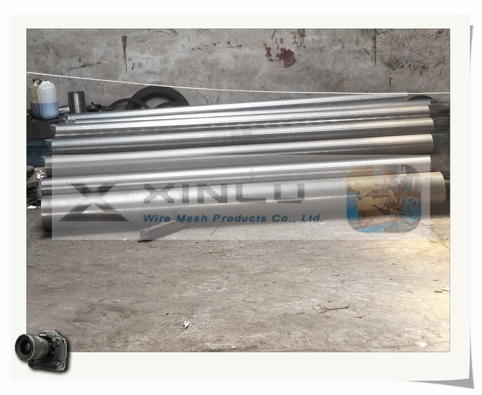 Ladder-Shaped Liquid Input Wire Wrap Screen Tube / Stainless Steel 205 / 304 / 316 / 316L Slot Water Well Johnson Screen