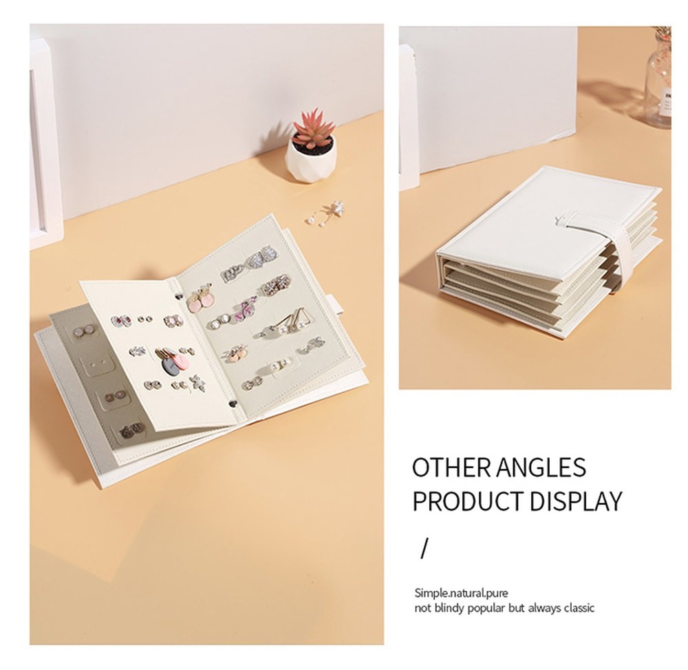 42 Pairs Earrings Storage Book