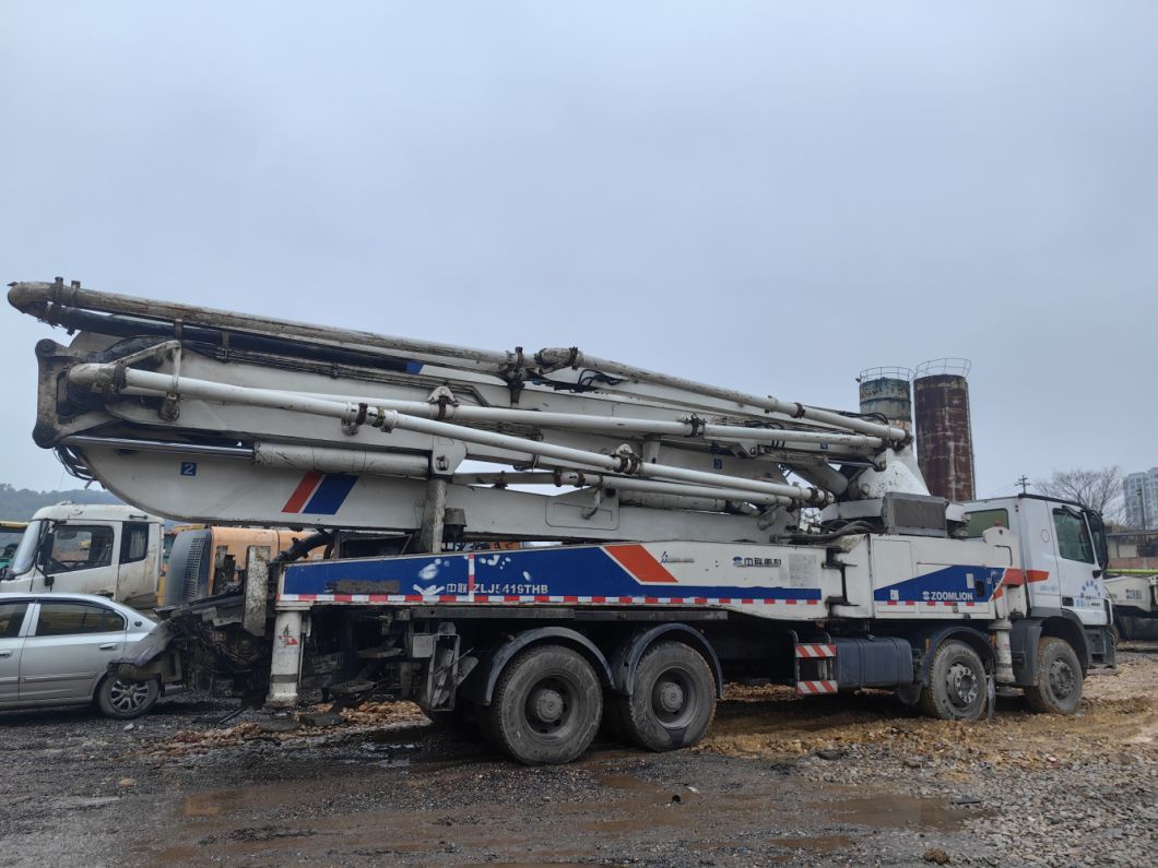 2014 Zoomlion 49m Concrete Pump Trcuk Mercedes Benz Chassis