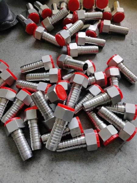 Different Raw Material Standards Forklift Reusable Hydraulic Hose Fittings
