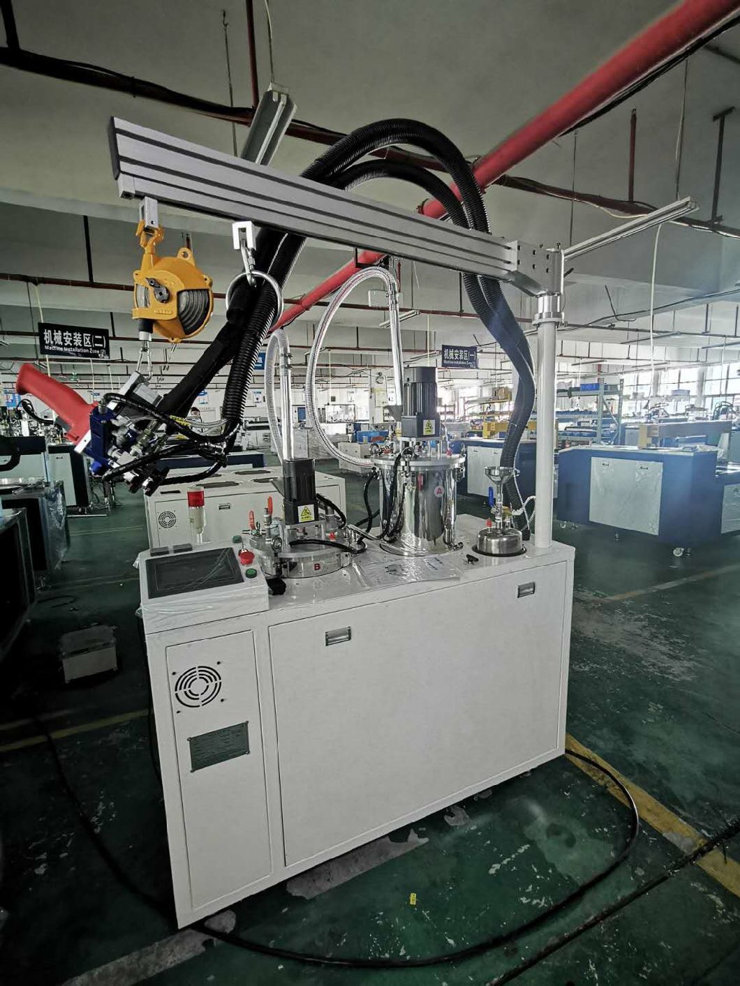 2 Part Resin Dispensing Machine with Hand Gun