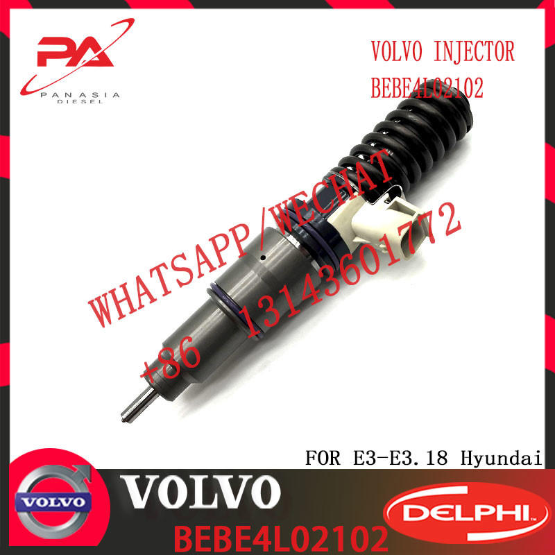 Diesel Engine Parts Fuel Injector 63229475 33800-82700 BEBE4L02001 BEBE4L02002 BEBE4L02102