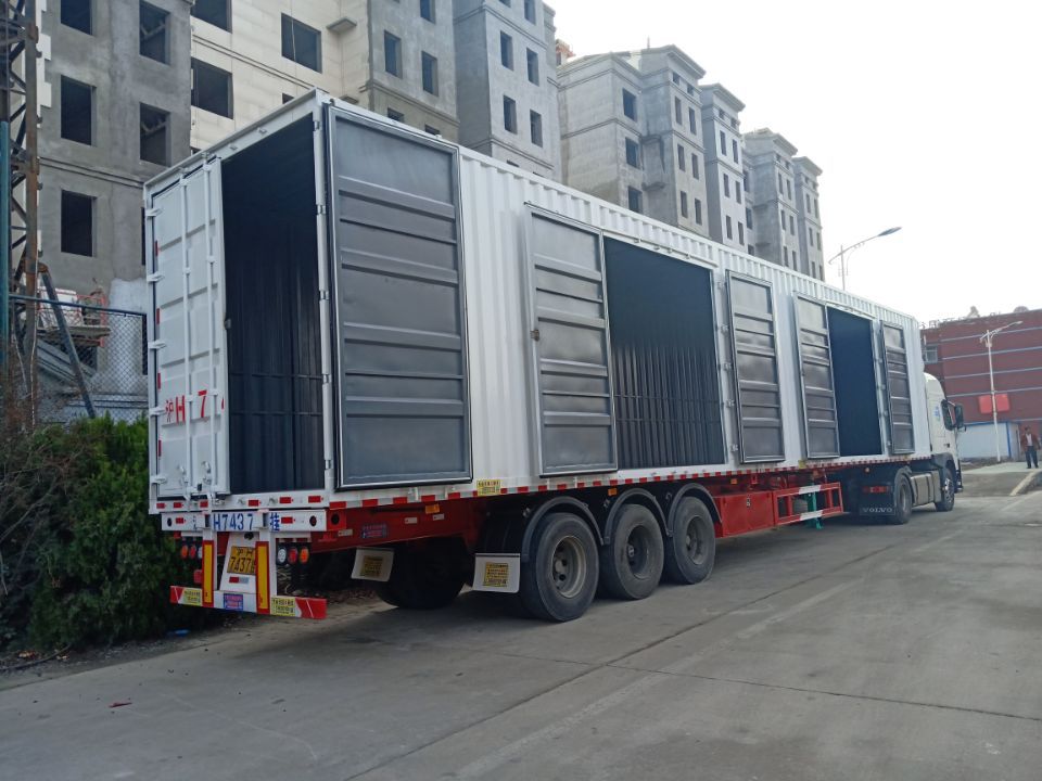 40 Tons Max Payload 13 Ton Axle Enclosed Dry Wing Van Semi Trailer for Express Logistics