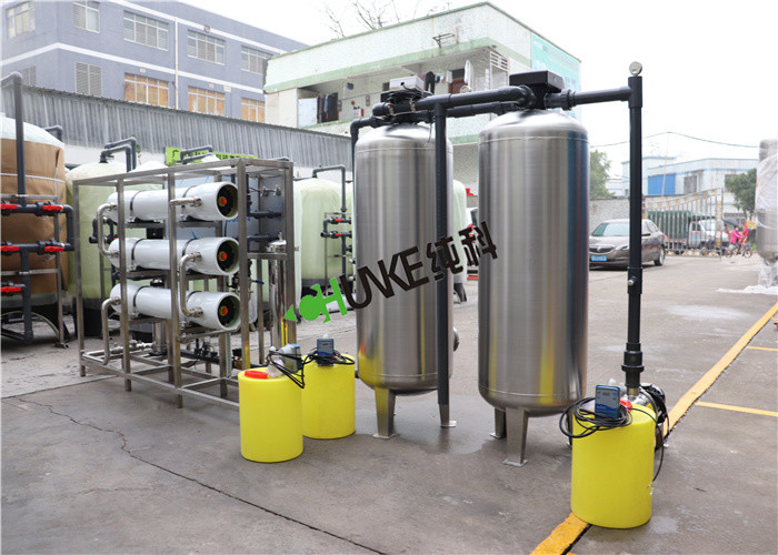 3000L Per Hour Industrial Reverse Osmosis Water Treatment Plant / RO Water Unit