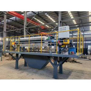 Plate And Frame Sludge Dewatering Machine Automatic Screw Press Dewatering