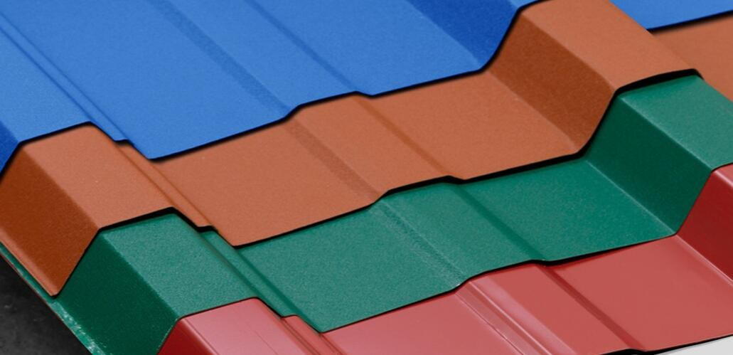 Prepainted Colour Coated Metal Corrugated Roofing Sheets For Building