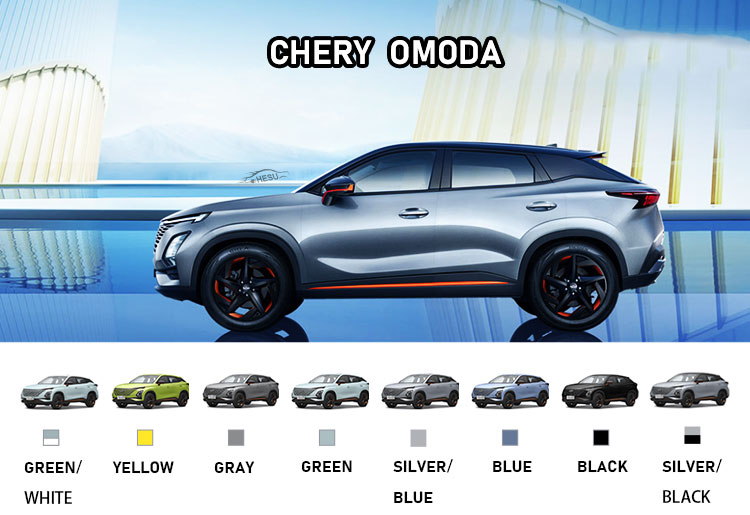 Chery Omoda C5 5 Cars 2020 2021 2022 2023 Compact SUV with 5 Seats and Gasoline Fuel Type