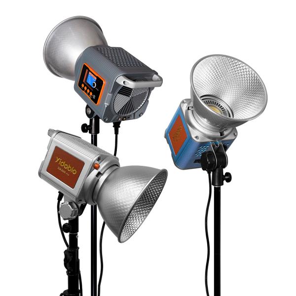 ZR-200PRO Conventional Softlight Functionality 200W Daylight Photography Lights