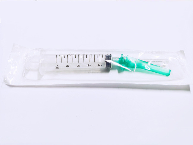 16G Luer Lock Disposable Plastic Syringe With Needle 1ml 3ml 5ml 10ml 20ml 60ml