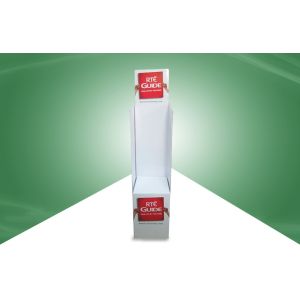 Customize Promotion Cardboard Display Units For Books / Brochure / Magazine
