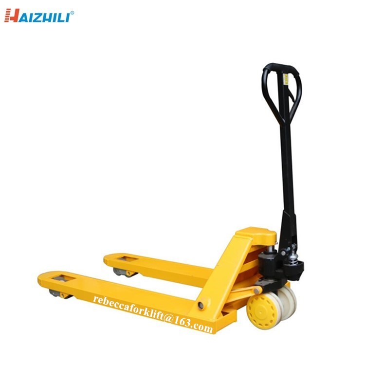 China factory hydraulic manual hand pallet truck / jack 5 ton with cheap price