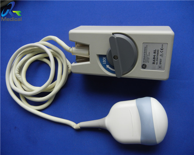 GE RAB4-8L 4D Array Ultrasound Transducer Probe Wideband Convex Realtime