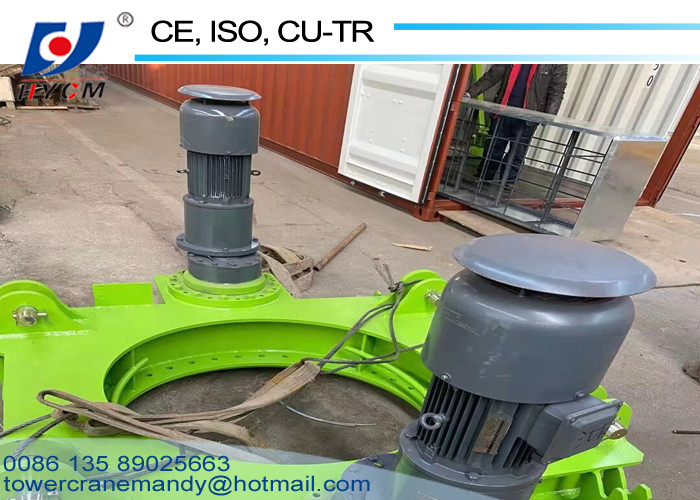 380V/50Hz 1.6*1.6*3m Mast Tower Crane Luffing Jib Crane D4522 Fixed Jib Crane with Tower Crane Trolley