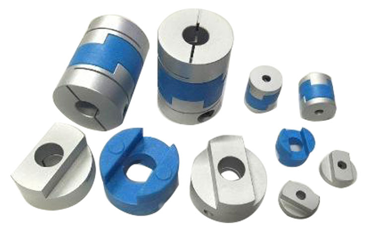 Servo Motor Clamp Type Coupling / Oldham Flexible Coupling Standard