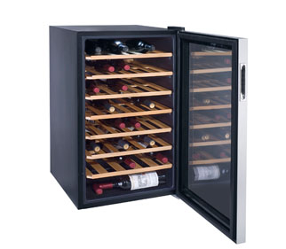 51 Bottles 128L Wine Cooler Single Zone (compressor Wine Cellar)