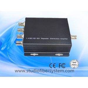 1x4 3G/HD/SD SDI distribution amplifier for 1ch sdi signal input and output 4