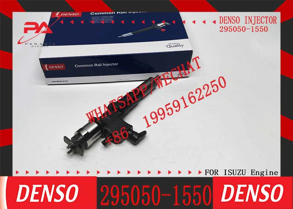 High Quality New Common Rail Injector Diesel Fuel Injector Nozzle Assembly 295050-1550 8-98259290-0 8982592900