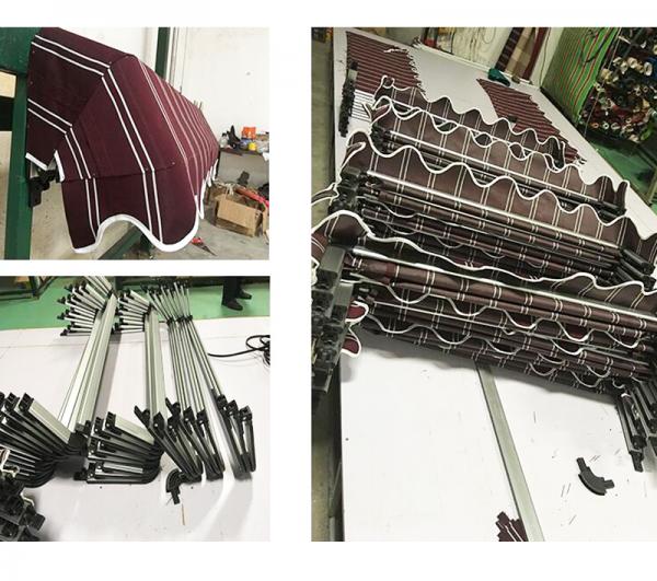 Aluminium Dutch French Style Awnings Retractable Window Awning