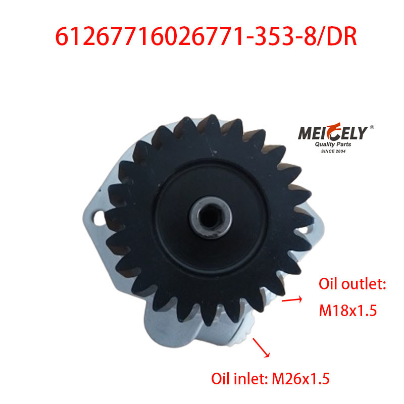 Stock Original High Quality Howo Truck Parts Power Steering Pump