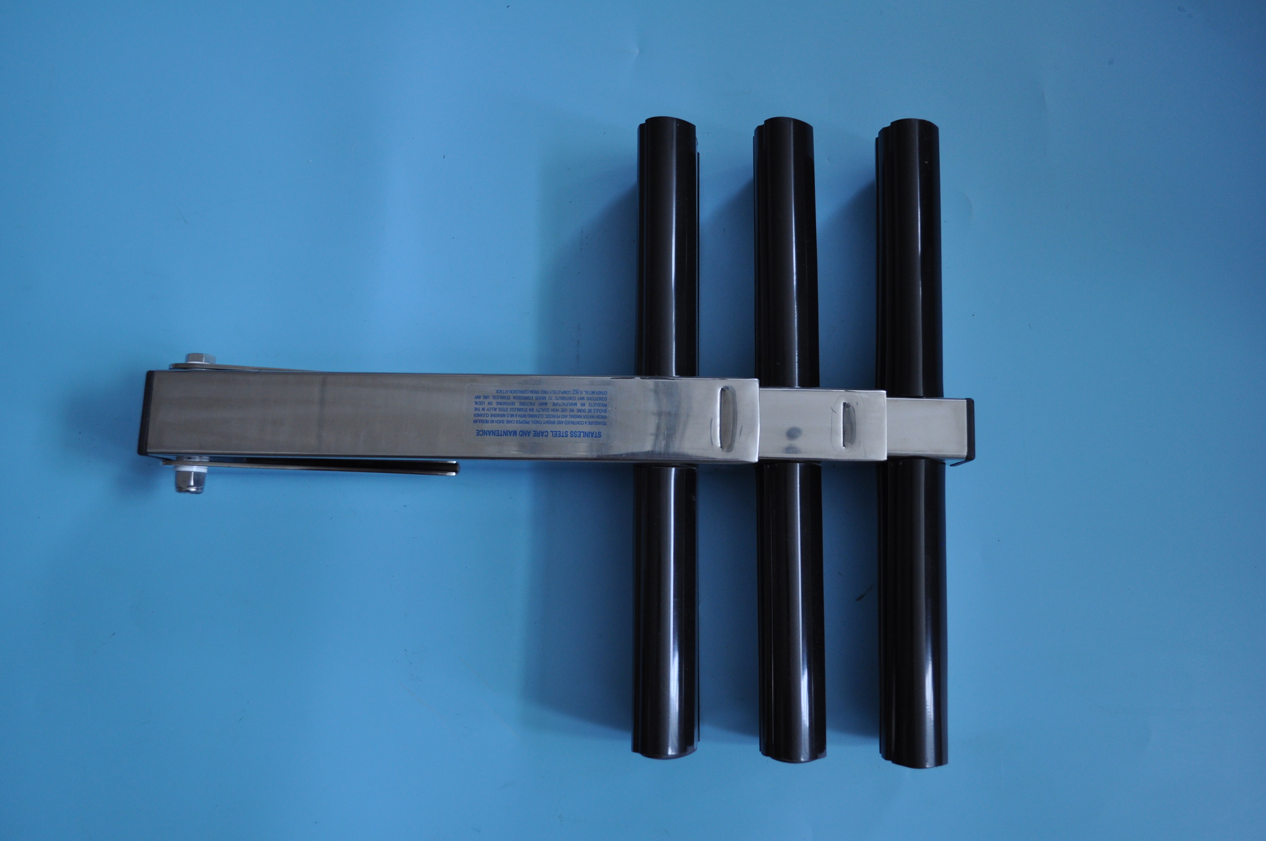 3 STEP STAINLESS STEEL TELESCOPING BOAT SWIM LADDER