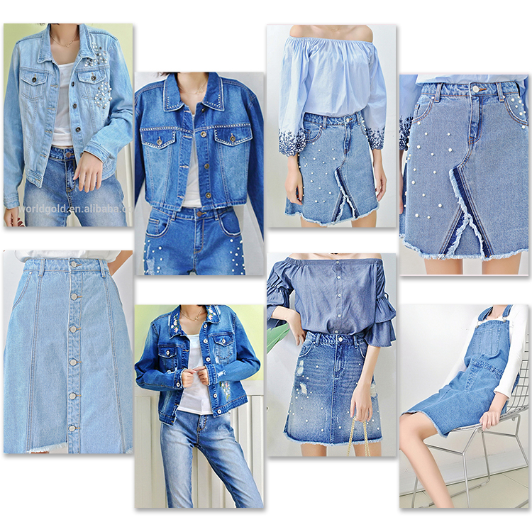 Washed Long Sleeve Kids Denim Clothes Girls Denim Jacket Slim Type Breathable