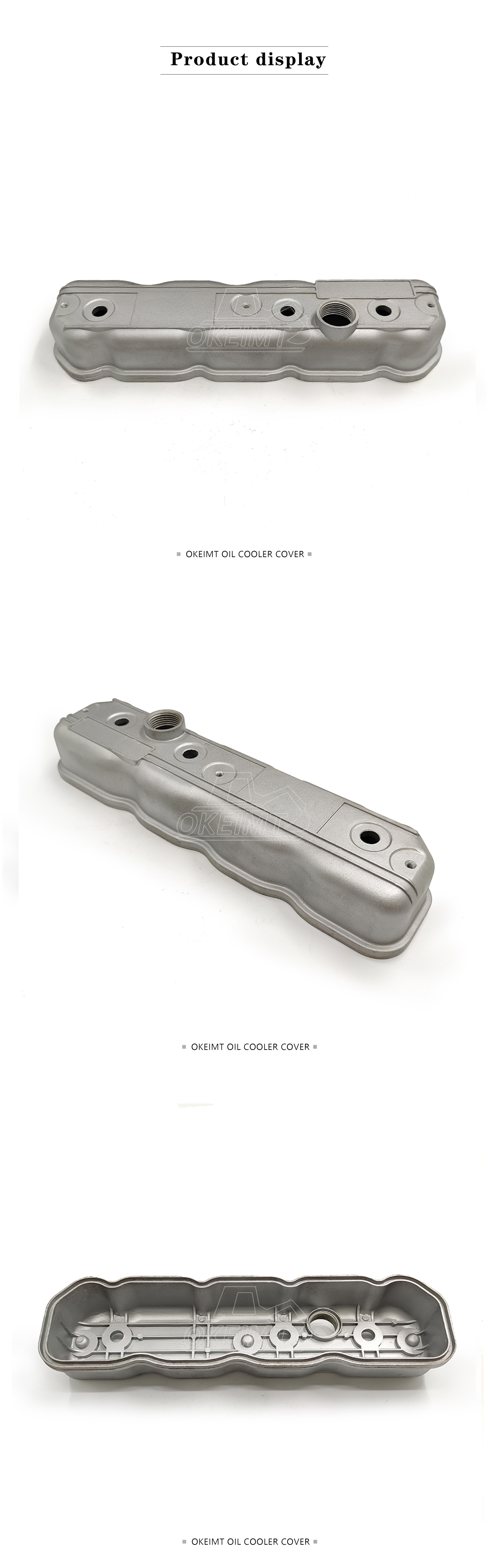 4BG1 Engine Valve Chamber Cover For Isuzu Diesel Engine Spare Parts