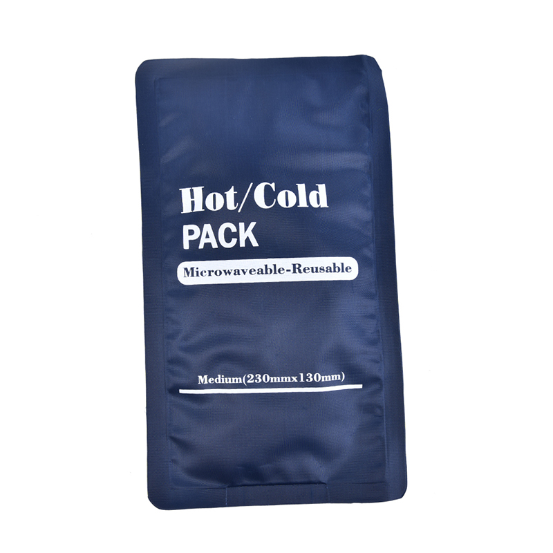 Sport Compress Microwaveable 200ml Soft Reusable Hot Cold Therapy Pack Gel Pad Ice Cooling Heating Emergency Pain Relief pad
