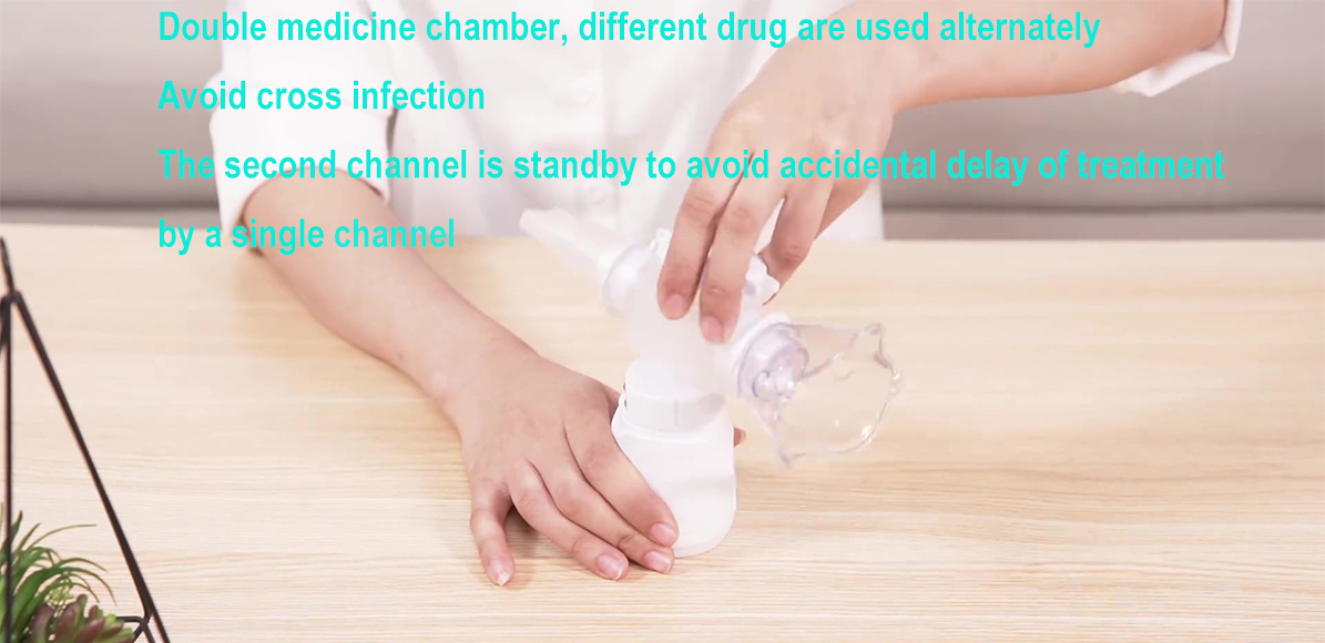 Cough Asthmatic Bronchiti Adult Kids Nebulizador Inhaler DC USB Battery Portable Mesh Nebulzer